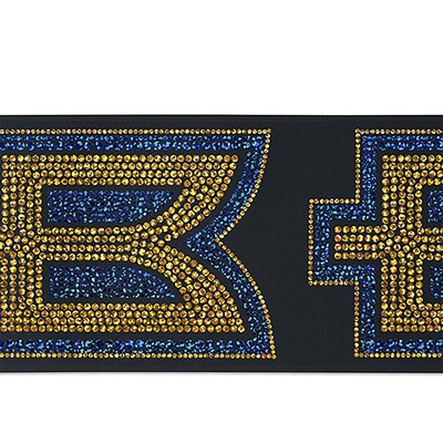 4" Badge Satin Ribbon - 25yd Roll - Sparkle