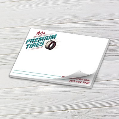 Full-Color Notepads - 50 Sheets (6" x 4")