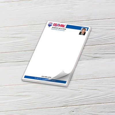 Full-Color Notepads - 50 Sheets (4" x 6")